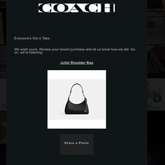 Coach Juliet Shoulder Bag - Picture 7 of 7